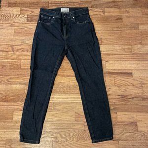 Everlane: The High-Rise Skinny Jean (Ankle) - Dark Indigo 29